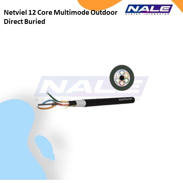 Slide1 Netviel 12 Core Multimode Outdoor Direct Buried - Gambar 1