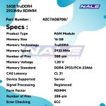 16GB TruDDR4 2933MHz (2Rx8 1.2V) RDIMM (4ZC7A08708) - Gambar 3