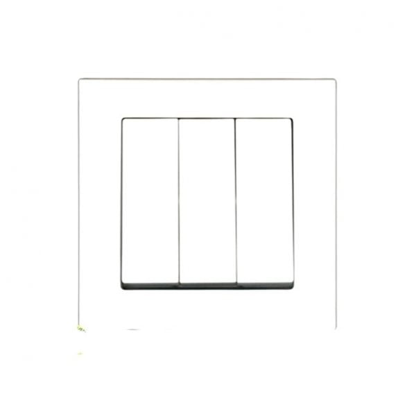 SAKLAR TRIPLE PLANO E16N 3G 1W WHITE BROCO