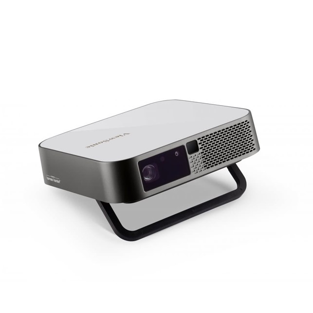 Viewsonic M2e Instant Smart 1080p Portable LED Projector with Harman Kardon Speakers